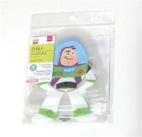 Saquinho Zip Lock Buzz Lightyear Toy Story Disney Cacareco Daiso