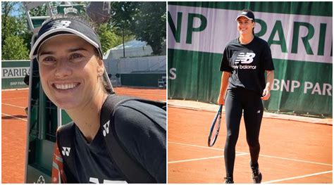 Sorana C Rstea A F Cut Show La Antrenamentul De La Roland Garros Cum A