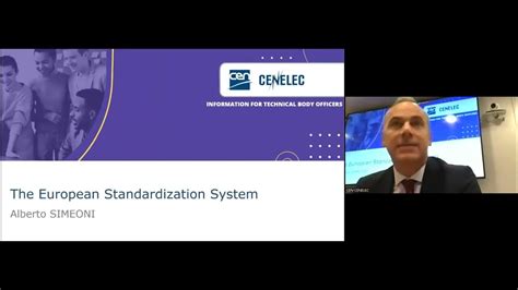 The European Standardization System Presentation Cen Cenelec