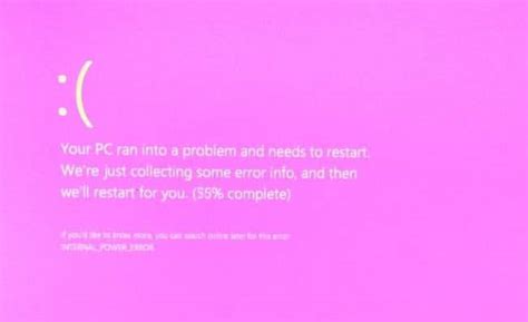 Resolve The ‘Pink Screen Of Death’ On Your PC! [SOLVED]