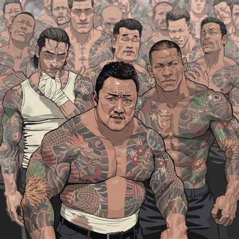 Seung Eun Kim Kse Official On X Japanese Gangster Yakuza Anime