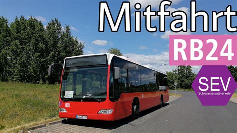 Mitfahrt Mercedes Benz Citaro O530 Facelift LE Linie RB24 SEV