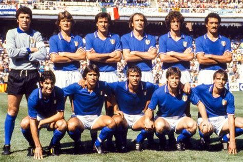 Italy Team World Cup 1982 Images | Football Posters