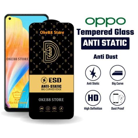 LAYAR Tempered Glass HD Anti Static Oppo A52 2020 A33 2020 A53 2020 A53