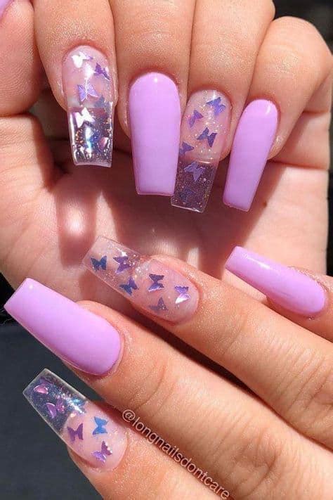 Tuy N Ch N M U Nail Designs In Purple C Y U Th Ch Nh T