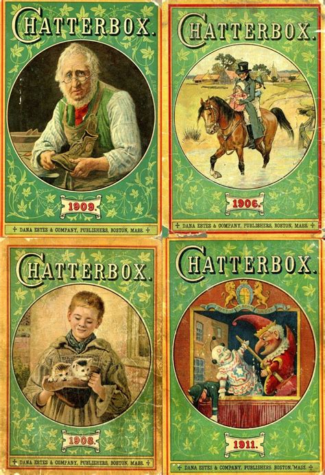 Chatterbox Vol5 1906 1913 Old Rare Illustrated Victorian Magazine