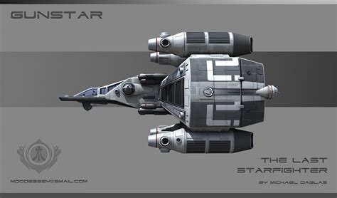 "Gunstar" The Last Star Fighter by Michael Daglas at Coroflot.com