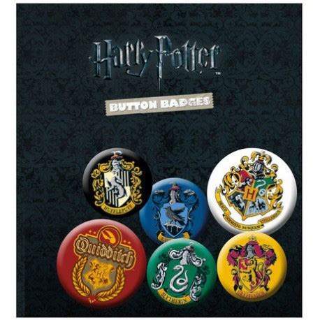 Pack Chapas Harry Potter Oficiales Por Lafrikileria