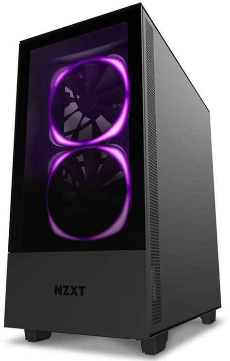 Nzxt H Elite Tempered Glass Rgb Siyah Usb Atx Mid Tower Kasa