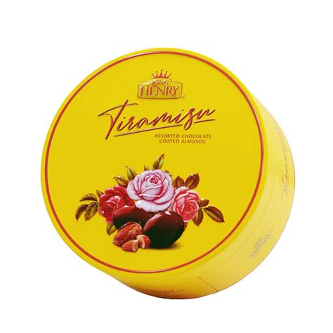 KING HENRY SÔ CÔ LA TIRAMISU THẬP CẨM BỌC HẠNH NHÂN 90G TOMI GIFT