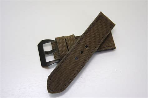 Panerai Strap Review - Pulchers Green Canvas Strap Review