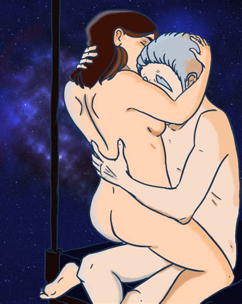 Rule 34 Ass Back View Brown Hair Clara Oswald Cuddling Doctor Who Grey Hair Jenna Louise