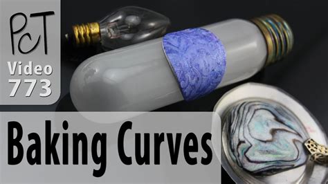 How To Bake Curves Into Polymer Clay Pieces Youtube