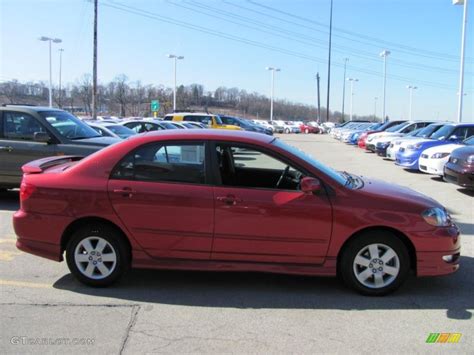 2007 Impulse Red Pearl Toyota Corolla S 27168917 Photo 7 GTCarLot