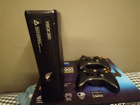 Xbox 360S Black Console (120GB) w/ accessories, Video Gaming, Video ...