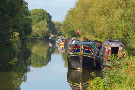 Colorful Boats On River Free Stock Photo Public Domain Pictures