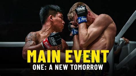 Rodtang vs. Jonathan Haggerty - ONE- A NEW TOMORROW Main Event ...