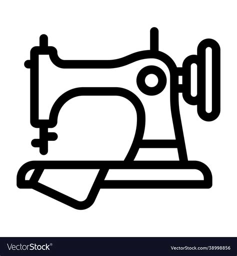 Sewing Machine Royalty Free Vector Image Vectorstock