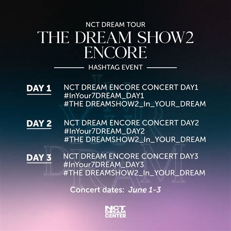 NCT DREAM CENTER On Twitter NCTDREAM TOUR THE DREAM SHOW 2 In