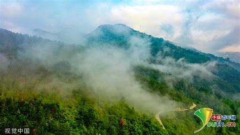 Mist Enveloped Mountains In Chongqing English China Youth International