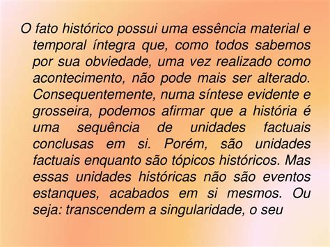 O Que Sao Fato Historico - PPT - FATO HISTÓRICO SCHIMIDT, M. A.; CAINELLI, M. Ensinar história ...