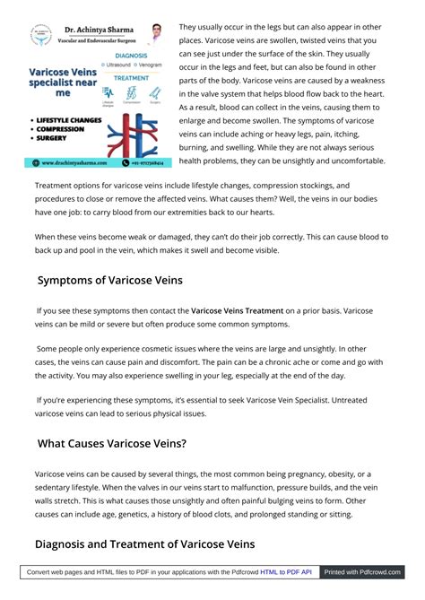 Ppt Understanding Varicose Vein Treatment Options Dr Achintya