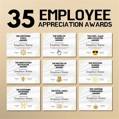 35 Funny Employee Award Certificates Editable in Canva, Staff ...