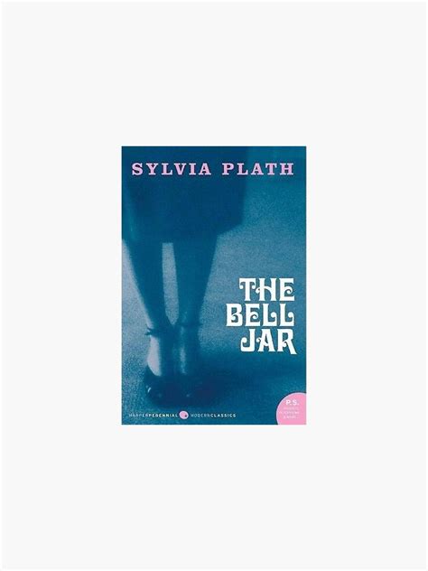 "the bell jar - sylvia plath book cover" Sticker for Sale by ...