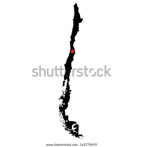 high detailed vector map capital city stock vector royalty