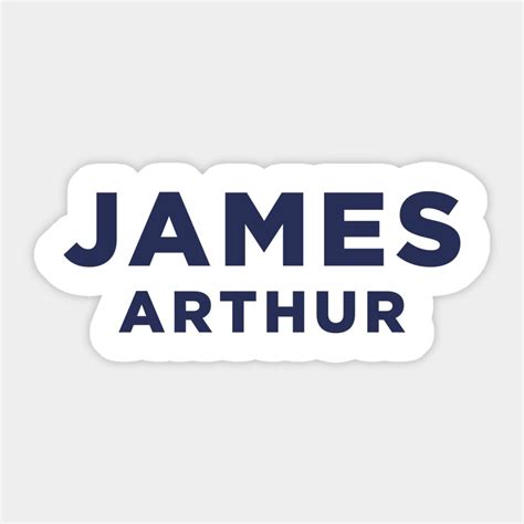 Customize Your Style With James Arthur Stickers