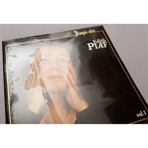 Disque D Or Vol De Edith Piaf Double T Gatefold Chez Rose Martin