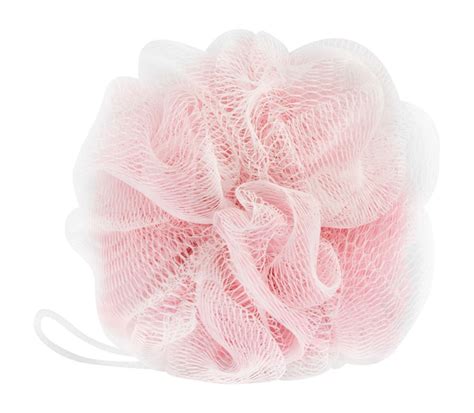 Мочалка для тела Morning babe Мочалка шар Бело розовая купить с доставкой по выгодным ценам в