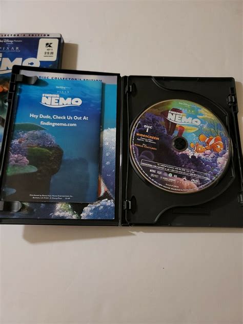 Disney pixar Finding Nemo 2-Disc Collector's Edition DVD | Etsy