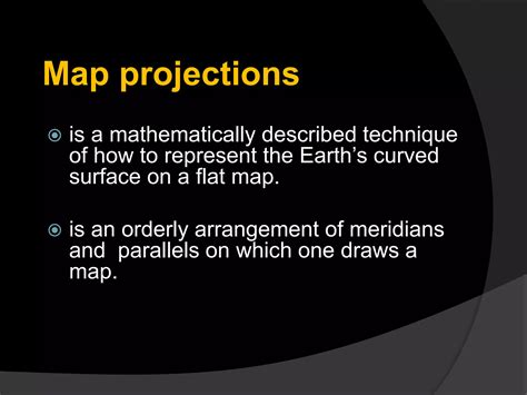 map projection pptx
