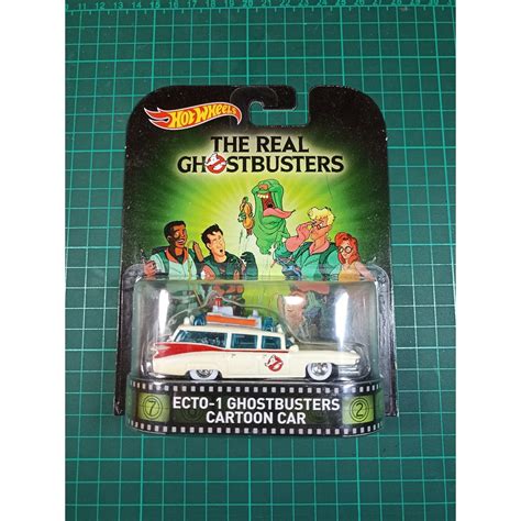 Hot Wheels ECTO Ghostbusters Cartoon Car The Real Ghostbusters