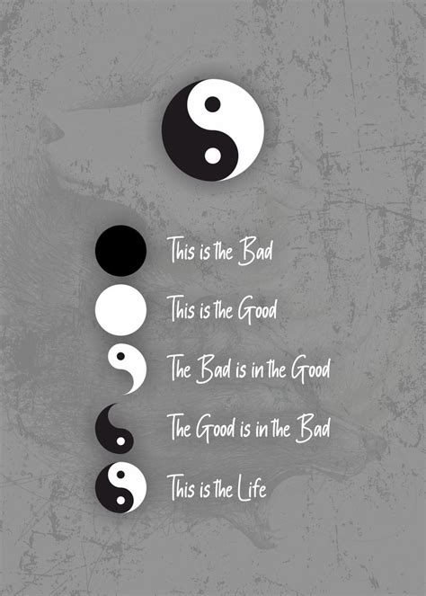 Meaning Of Yin Yang Theory Poster Picture Metal Print Paint By