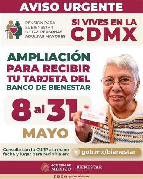 Programa Pensión para el Bienestar Adultos Mayores 2024