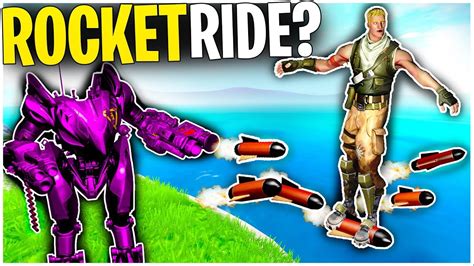 Can You Rocket Ride The B R U T E S Missiles In Fortnite Battle Royale