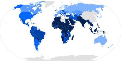 Importance Of Religion By Country Wikipedia