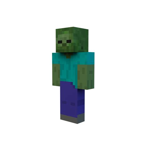 Minecraft Render - Zombie by Danixoldier on DeviantArt