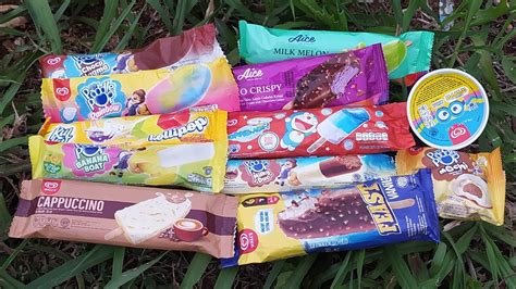 Menemukan Es Krim Paddle Pop Es Krim Doraemon Es Krim Capucino Es