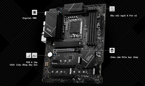 MAINBOARD MSI PRO Z790 P WIFI DDR4 TITEK