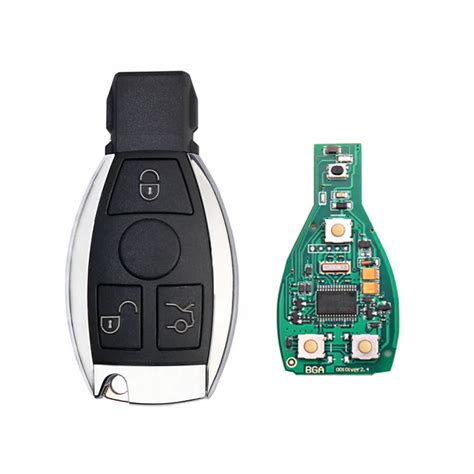 Buttons Mhz Smart Remote Key Fob For Mercedes Benz After