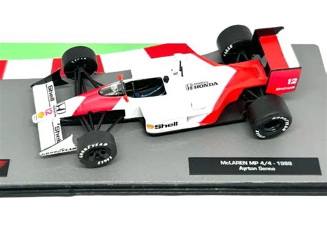 Scale Model Of Ayrton Senna Mclaren Mp Formula Car From