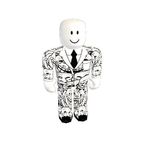 Troll Face Suit | BrickPlanet