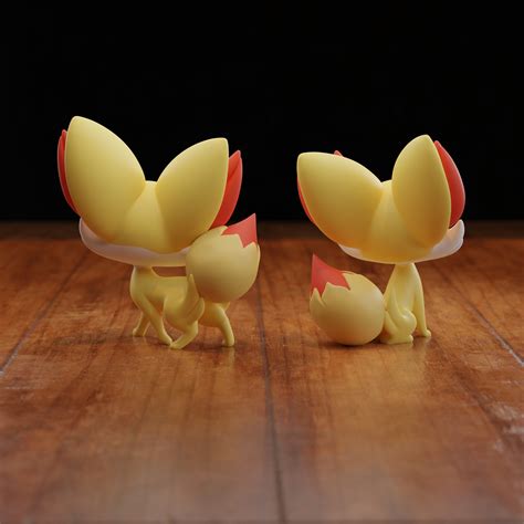 Archivo Stl Fennekin Figura Pre Soportada Gen Objeto Imprimible En