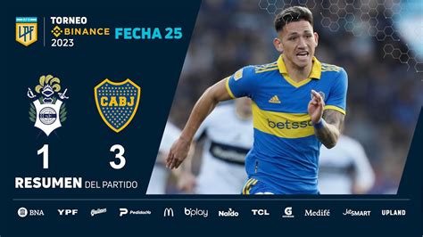 Torneobinance Fecha Resumen De Gimnasia Boca Youtube