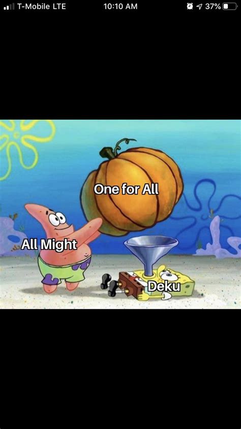 Patrick Feeding Spongebob A Pumpkin R Memetemplatesofficial