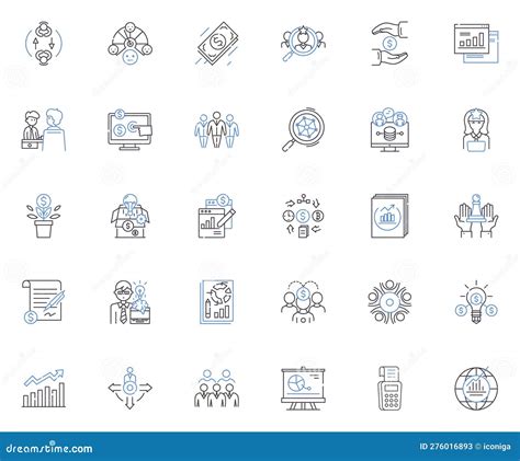 Ecology Environment Line Icons Collection Sustainability Biodiversity