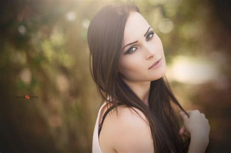 Enigma Fotos Women Model Niece Waidhofer Brunette Women Outdoors